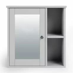 Dunelm Lynton Grey Compact Bathroom Wall Cabinet 10 Dunelm Lynton Grey Compact Bathroom Wall Cabinet -Dune Sales Store 30765923 alt02