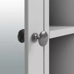 Dunelm Lynton Grey Compact Bathroom Wall Cabinet 13 Dunelm Lynton Grey Compact Bathroom Wall Cabinet -Dune Sales Store 30765923 alt05