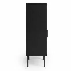 Dunelm Winslow Medium Cabinet Black Rattan -Dune Sales Store 30766710 alt03