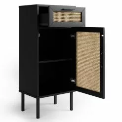 Dunelm Winslow Medium Cabinet Black Rattan -Dune Sales Store 30766710 alt04