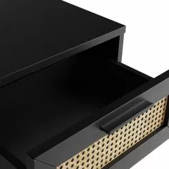 Dunelm Winslow Medium Cabinet Black Rattan -Dune Sales Store 30766710 alt05