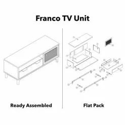 Dunelm Franco TV Unit -Dune Sales Store 30768474 alt09