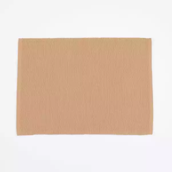 Dunelm Set Of 2 Recycled Ribbed Placemats 4 Dunelm Set Of 2 Recycled Ribbed Placemats - Image 2