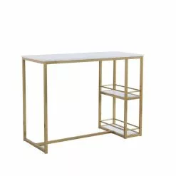 Dunelm Kendall Bar Table White Faux Marble -Dune Sales Store 30769219 alt02
