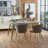 Dunelm Kendall Marble Effect Extending Dining Table