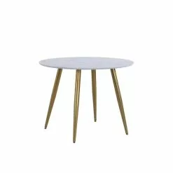 Dunelm Kendall Faux Marble Round Dining Table -Dune Sales Store 30769227 alt02