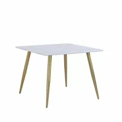 Dunelm Kendall Marble Effect Square Dining Table -Dune Sales Store 30769229 alt02