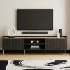 Dunelm Georgi Extra Wide TV Unit Black 2 Dunelm Georgi Extra Wide TV Unit Black -Dune Sales Store 30769272