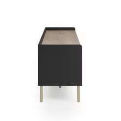 Dunelm Georgi Extra Wide TV Unit Black -Dune Sales Store 30769272 alt03