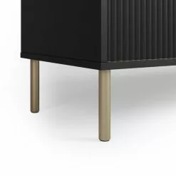 Dunelm Georgi Extra Wide TV Unit Black -Dune Sales Store 30769272 alt05