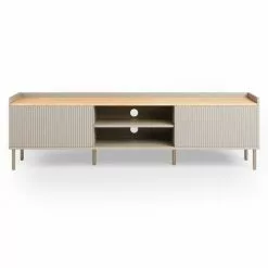 Dunelm Georgi Extra Wide TV Unit Natural -Dune Sales Store 30769273 alt02