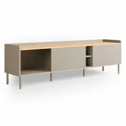 Dunelm Georgi Extra Wide TV Unit Natural -Dune Sales Store 30769273 alt04