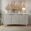 Dunelm Neena Large Sideboard, White Wash Acacia Wood -Dune Sales Store 30781309