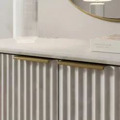 Dunelm Neena Small Sideboard, White Wash Acacia Wood -Dune Sales Store 30781310 alt04