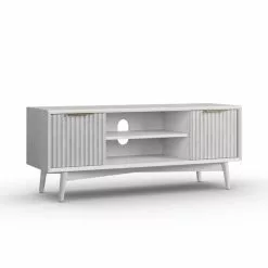 Dunelm Neena TV Unit, White Wash Acacia Wood -Dune Sales Store 30781311 alt01
