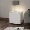 Frank Olsen Furniture Intel LED 1 Door Lamp Table -Dune Sales Store 30793107