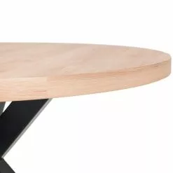 Julian Bowen Berwick Round Dining Table Oak 11 Julian Bowen Berwick Round Dining Table Oak -Dune Sales Store 30794139 alt03