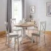 Julian Bowen Davenport Set Of Dining Chairs Grey -Dune Sales Store 30794227