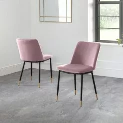 Julian Bowen Delaunay Set Of 2 Dining Chairs