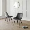 Julian Bowen Hadid Set Of 2 Dining Chairs -Dune Sales Store 30794255