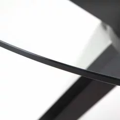 Julian Bowen Hayden Round Glass Dining Table -Dune Sales Store 30794260 alt02