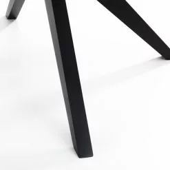 Julian Bowen Hayden Round Glass Dining Table -Dune Sales Store 30794260 alt03