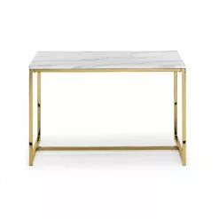 Julian Bowen Scala Rectangular Dining Table Gold -Dune Sales Store 30794359 alt01