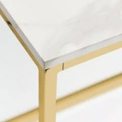 Julian Bowen Scala Rectangular Dining Table Gold -Dune Sales Store 30794359 alt03