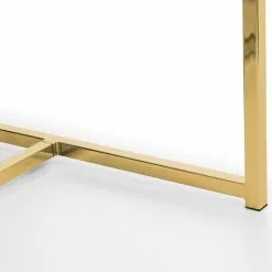 Julian Bowen Scala Rectangular Dining Table Gold -Dune Sales Store 30794359 alt04