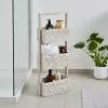 Dunelm 3 Tier Diamond Carved Wooden Caddy -Dune Sales Store 30794418