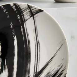 Dunelm Abstract Brushstroke 12 Piece Dinner Set -Dune Sales Store 30794664 alt01