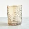 Dunelm Luxe Palm Amber Tumbler Glass 1 Dunelm Luxe Palm Amber Tumbler Glass -Dune Sales Store 30797552