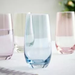 Dunelm Set Of 4 Pastel Highball Tumblers -Dune Sales Store 30797563 alt01
