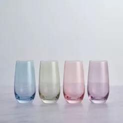 Dunelm Set Of 4 Pastel Highball Tumblers -Dune Sales Store 30797563 alt04