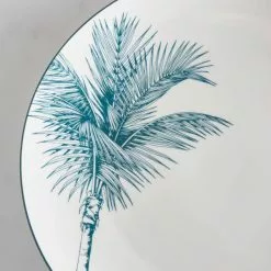 Dunelm Luxe Palm Dinner Plate -Dune Sales Store 30798993 alt01