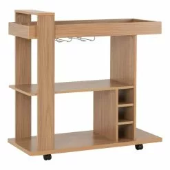 Seconique Naples Drinks Cart Oak Effect -Dune Sales Store 30799079 alt04
