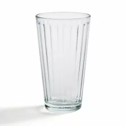 Dunelm Clear Ribbed Highball -Dune Sales Store 30800284 alt01