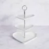 Dunelm 3 Tier Heart Cake Stand -Dune Sales Store 30801299