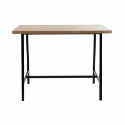 Dunelm Vixen Large Bar Table Oak Effect -Dune Sales Store 30802255 alt03