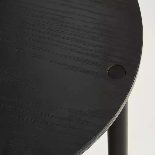 Dunelm Cole Side Table With LED Light Black 4 Dunelm Cole Side Table With LED Light Black - Image 3