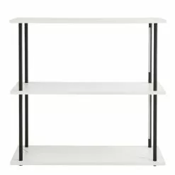 Dunelm Aiko Console Table With 2 LED Lights Black And Faux Marble -Dune Sales Store 30802419 alt04