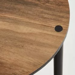 Dunelm Fulton Side Table With LED Lights Rustic Pine -Dune Sales Store 30802439 alt03