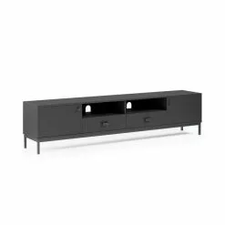 Dunelm Fulton Black Extra Wide TV Unit -Dune Sales Store 30803125 alt01
