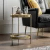 Cedar & Sage Bath Side Table, Iron -Dune Sales Store 30810792