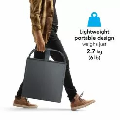 AVF Portable Laptop Side Table, Black -Dune Sales Store 30812388 alt04