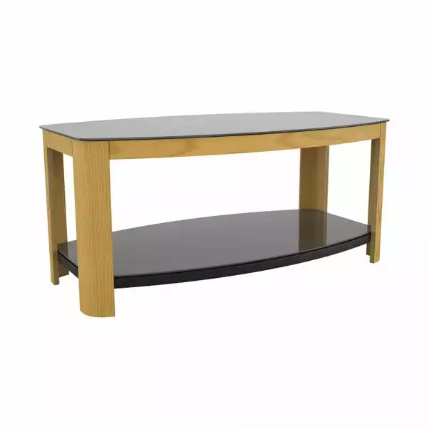 AVF Affinity Real Curved Wood Coffee Table FT100AFFO 4 AVF Affinity Real Curved Wood Coffee Table FT100AFFO - Image 2