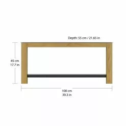 AVF Affinity Real Curved Wood Coffee Table FT100AFFO 9 AVF Affinity Real Curved Wood Coffee Table FT100AFFO -Dune Sales Store 30812462 alt03