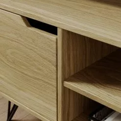 Dunelm Bella TV Unit Oak Effect -Dune Sales Store 30817123 alt01