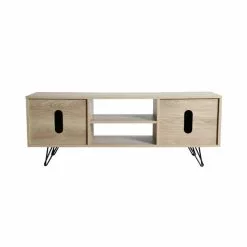 Dunelm Bella TV Unit Oak Effect -Dune Sales Store 30817123 alt04